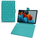 Funda de piel Samsung Galaxy Tab S7+ - Bleu fluo - Couture