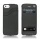 Custodia in pelle Apple iPhone 5 - Ebène ( Sleek P C12 - Black ) 