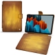 Samsung Galaxy Tab S7+ leather case - Doré Patine