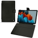 Samsung Galaxy Tab S7+ leather case - Noir Veggie