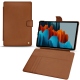 Funda de piel Samsung Galaxy Tab S7+ - Marron Veggie