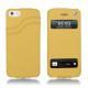 Capa em pele Apple iPhone 5 - Mimosa ( Pantone 141C ) 