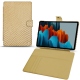 가죽 커버 Samsung Galaxy Tab S7 - Serpent sabbia