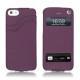 Funda de piel Apple iPhone 5 - Lie de vin ( Pantone 5115C ) 