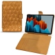 Custodia in pelle Samsung Galaxy Tab S7 - Or Maïa - Couture