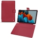 Housse cuir Samsung Galaxy Tab S7 - Rouge passion