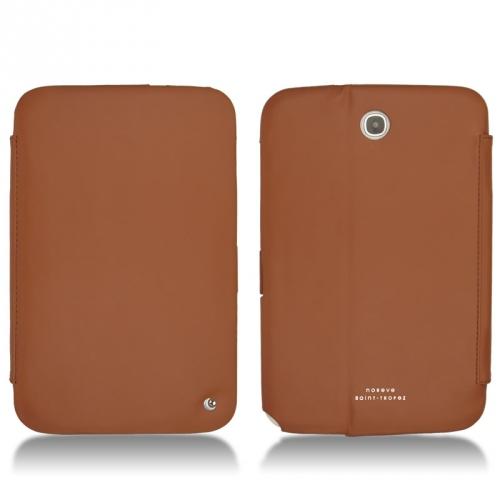 Custodia in pelle Samsung GT-N5100 Galaxy Note 8.0 Marron ( Nappa - Pantone #8B4720 ) 