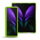 Funda de piel Samsung Galaxy Z Fold2 - Vert fluo