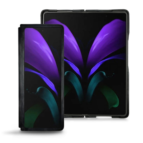 Conchas de couro para Samsung Galaxy Z Fold2Gris Patine