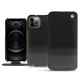 Capa em pele Apple iPhone 12 Pro - Onyx ( Black ) 