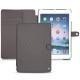 Apple iPad Air leather case - Anthracite - Couture ( Pantone 424C ) 