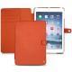 Custodia in pelle Apple iPad Air - Papaye - Couture ( Pantone 180C ) 
