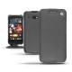 Housse cuir HTC Desire 601  - Ebène ( Sleek P C12 - Black ) 