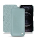 Capa em pele Apple iPhone 12 Pro Max - Bleu ciel ( Nappa - Pantone 277C ) 