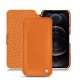 Capa em pele Apple iPhone 12 Pro Max - Orange ( Nappa - Pantone 1495U ) 