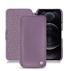 Custodia in pelle Apple iPhone 12 Pro Max - Lilas ( Nappa - Pantone 2645U ) 