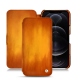 Funda de piel Apple iPhone 12 Pro Max - Orange Patine