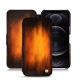 Funda de piel Apple iPhone 12 Pro Max - Fauve Patine