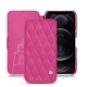 Apple iPhone 12 Pro Max leather case - Rose BB - Couture