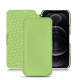Custodia in pelle Apple iPhone 12 Pro Max - Vert olive PU
