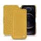 Apple iPhone 12 Pro leather case - Mimosa ( Pantone 141C ) 