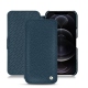 Apple iPhone 12 Pro leather case - Indigo ( Pantone 303U ) 