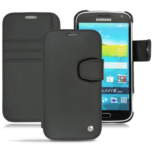 Capa em pele Samsung Galaxy K Zoom  - Noir ( Nappa - Black ) 