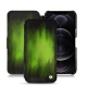 レザーケース Apple iPhone 12 Pro - Vert Patine