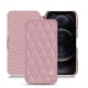 Funda de piel Apple iPhone 12 Pro - Rose - Couture ( Nappa - Pantone 2365C ) 