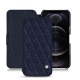Apple iPhone 12 Pro leather case - Cobalt - Couture ( Pantone 2766C ) 
