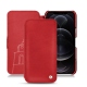 レザーケース Apple iPhone 12 Pro - Rouge troupelenc