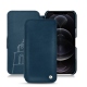 Capa em pele Apple iPhone 12 Pro - Blu mediterran