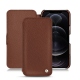 Apple iPhone 12 Pro leather case - Marron délicat