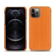 Capa em pele Apple iPhone 12 Pro Max - Abaca arancio