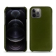 Apple iPhone 12 Pro Max leather cover - Vert Veggie