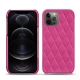 Capa em pele Apple iPhone 12 Pro - Rose BB - Couture