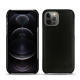 Funda de piel Apple iPhone 12 Pro - Noir Veggie