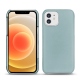 Custodia in pelle Apple iPhone 12 mini - Bleu ciel ( Nappa - Pantone 277C ) 