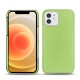 Capa em pele Apple iPhone 12 mini - Vert olive ( Nappa - Pantone 578U ) 
