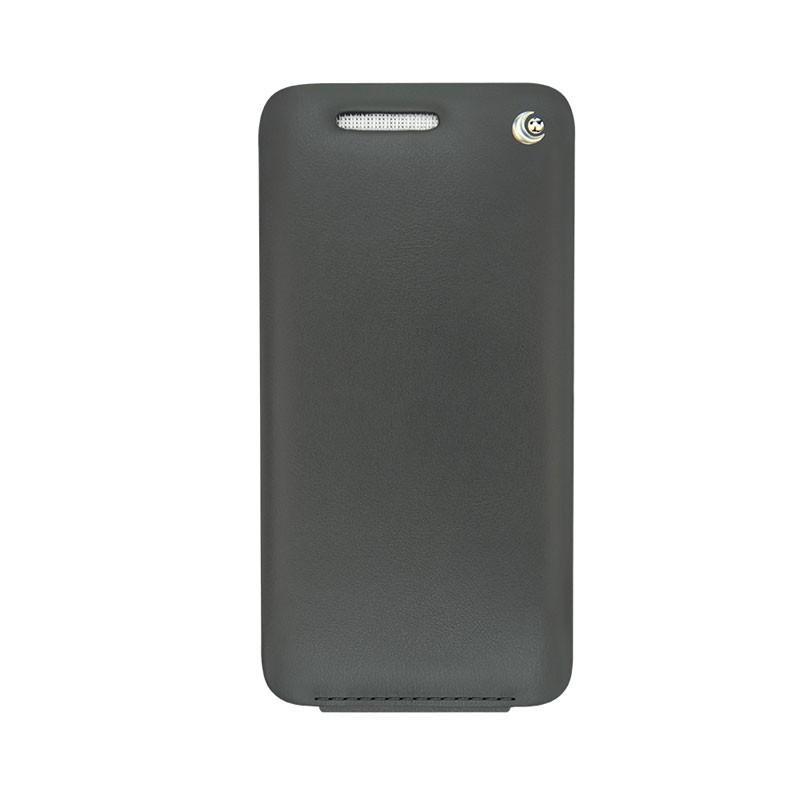Custodia in pelle HTC One E8 
