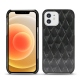 Capa em pele Apple iPhone 12 mini - Onyx - Couture