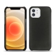 Funda de piel Apple iPhone 12 - Noir ( Nappa - Black ) 