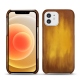 Funda de piel Apple iPhone 12 - Doré Patine