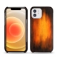 Lederschutzhülle Apple iPhone 12 - Fauve Patine