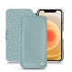 Capa em pele Apple iPhone 12 mini - Bleu ciel ( Nappa - Pantone 277C ) 