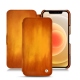 Capa em pele Apple iPhone 12 mini - Orange Patine