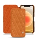 Custodia in pelle Apple iPhone 12 mini - Mandarine vintage - Couture