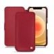 Capa em pele Apple iPhone 12 mini - Rouge passion