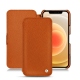 Custodia in pelle Apple iPhone 12 mini - Orange vibrant