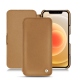 Housse cuir Apple iPhone 12 mini - Beige Veggie